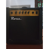 Amplificador Ross B15 De 15w Color Negro 220v. Usado