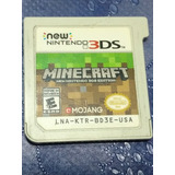 Minecraft New Nintendo 3ds Solo Cartucho