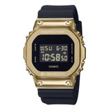 Reloj Casio G-shock Para Caballero Gm-5600 Color De La Correa Negro