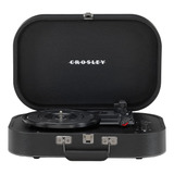 Tocadiscos Vintage Crosley Cr8009b-bk Discovery. 3 Velocidad