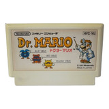 Dr. Mario Cartucho Original Japonês Nes Family Computer