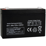 Bateria 6v 7ah Para Uso General, Sistemas De Emergencia Etc.