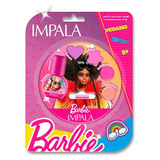 Kit De Maquiagem E Esmalte Infantil Da Barbie Impala 