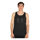 Musculosa Under Armour Hombre Sportstyle Logo Negra