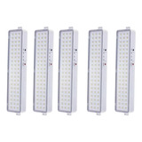 Luz Emergencia Recargable Candela 60 Leds - Pack X5