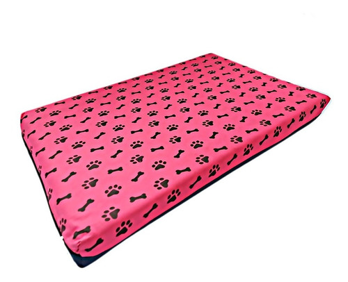 Colchoneta Mascotas Cama Perros Y Gato 100x60 Antifluidos #2