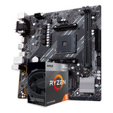 Kit Upgrade Amd Ryzen 5 5600g Placa Mãe A520m Sem Memoria 