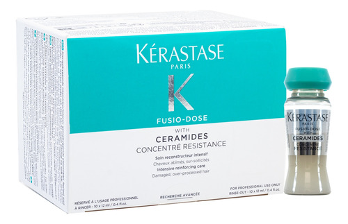 Kerastase Fusio Doce Concentre Vita Ciment 10 X 12ml + Fiber