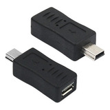 Usb Adaptador Mini Usb Macho - Micro Usb Hembra