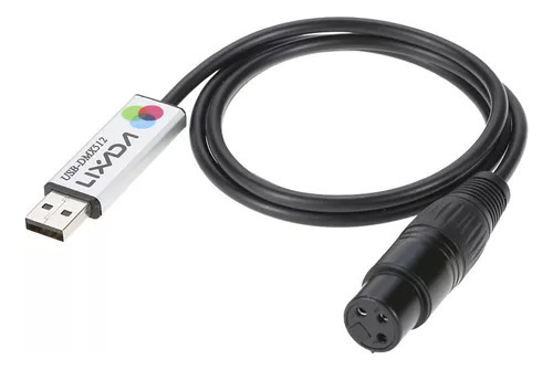 Controlador De Interfaz De Computadora Con Cable Usb Dmx512