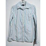 Camisa Rayada Tommy Hilfiger Mangas Largas Impecable
