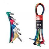 Cable Interpedal Stagg Spc030le Plug L 30cm Precio X Unidad