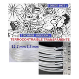 Tubo Termocontraible Transparente Espagueti 12.7 Mm X 15 Mt