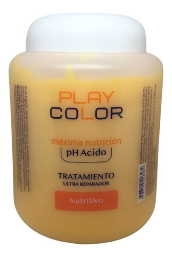 Baño De Crema Máxima Nutrición Ph Ácido Play Color 1kg