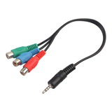 Cable Adaptador Audio Plug 3,5 Mm A 3rca Ypb Pr 