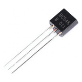 Bc548 Transistor Npn Eletrônica To-92 Projetos X10 Peças