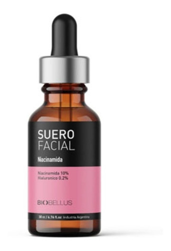 Suero Facial Niacinamida & Hialurónico - Biobellus Recoleta