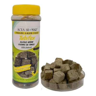 Tubifex Sp. Gusano De Fango Liofilizado 10g - Acua Biomar | Envío gratis