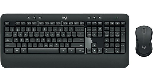 Combo Teclado E Mouse Sem Fio Mk540 Logitech + Nfe