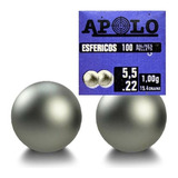 Balines  Esfericos Apolo 5.5  X100 U Rifles Aire Comprimidos