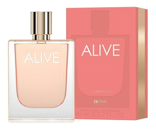Huo Boss Alive Perfume Importado Mujer Edp X 80