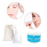 Ventosas Copas Facial Silicona + Crema Antiage Anti - Edad