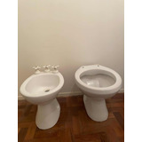 Inodoro Y Bidet Con Grifería Ferrum