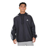 Campera Entrenamiento adidas 3 Stripes Essentials Hombre En 