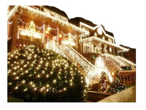 Luz Cascada De Navidad 9m X 45 Cm 300 Led Luces Navideñas
