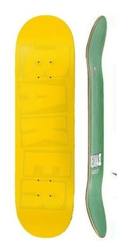 Shape Baker Maple 8.475  Kevlar Amarelo - Skateboard