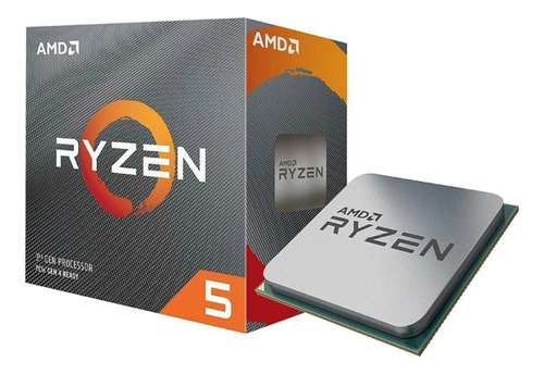 Procesador Amd Ryzen 5 5600x 5gen Am4 Sin Video