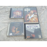 Juego De Pc Star Wars Lote + Regalo Rebel Assault Rebellion