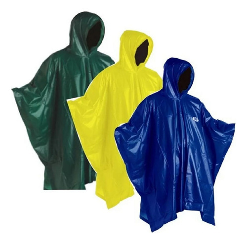 Capa Poncho Impermeable Waterdog Piloto 0,15mm Lluvia Agua