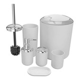 Bathroom Accessories Set  Pieces Plastic Bathroom Acces...