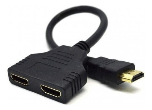 Splitter Hdmi 1x2 Adaptador Divisor Macho A 2 Hembra 1080p