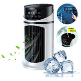 Mini Refrigerador De Ar Refrigerado A Água Recarregável Usb