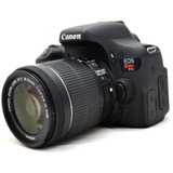 Câmera Canon T6i Com Lente 18-55mm Is Stm Seminova