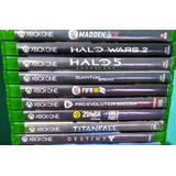 9 Jogos De Xbox One Mídia Física