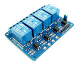 Módulo 4 Relés 5v 4ch Optoacoplado Arduino Raspberry [ Max ]