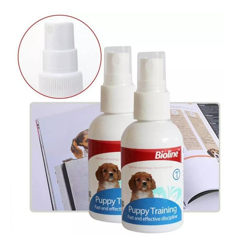 Entrenador Para Perros Y Mascotas En Spray De 50ml Bioline 