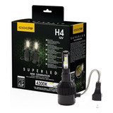 Lampada Super Led H4 4300k 6400 Lumens Code New Generatrion