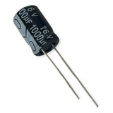 10 Peças Capacitor Eletrolitico 1000uf 16v 105 10x16mm Ketuo