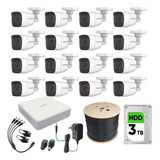 Epcom Kit Videovigilancia 16 Camaras 2mp Audio Metal + 3tb