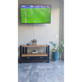 Mueble Bajo Para Tv Estilo Industrial