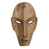 Escultura Madeira Recuperada: Máscara (c6bb)