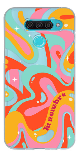 Funda Para LG Para Mujer Curvas Groovy Con Tu Nombre