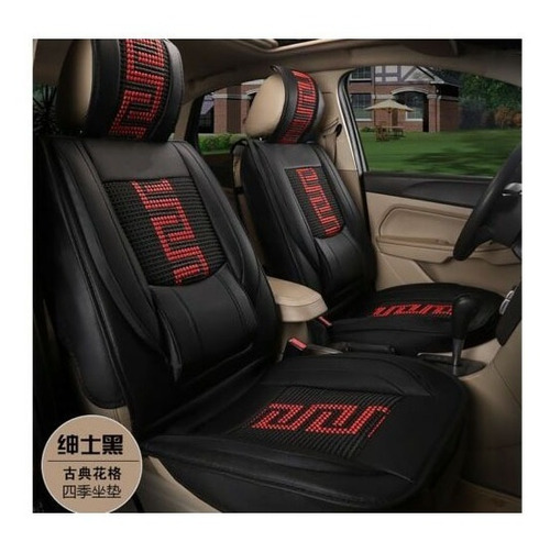 Kit Funda Cubre Asiento Universal Auto Premium Luxury Ajuste