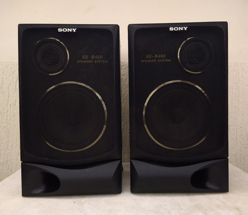 Par Caixas De Som Acusticas Sony Ss-b460 Em 6 Ohmus 100w Rms