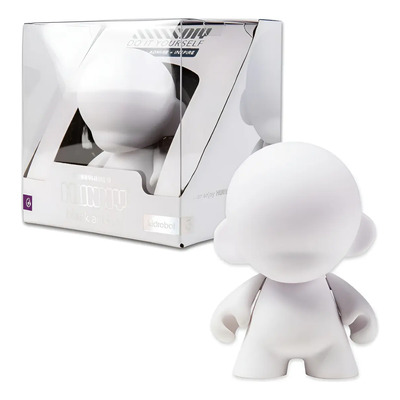 Kidrobot Munny Original - Figura Para Diseñar | Meses sin interés