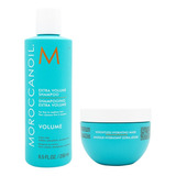 Moroccanoil Kit Volume Shampoo + Hydration Máscara 250ml 6c